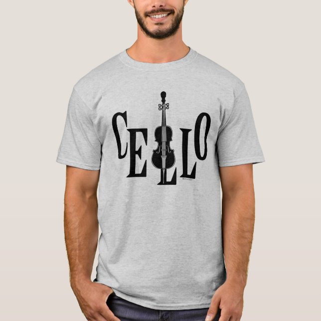 Cello In Cello T-Shirt (Front)