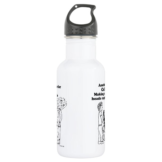 Cello Makes Zombies Explode 532 Ml Water Bottle (Front)