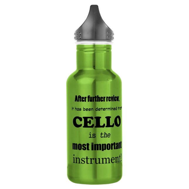 Cello Most Important Instrument 532 Ml Water Bottle (Left)