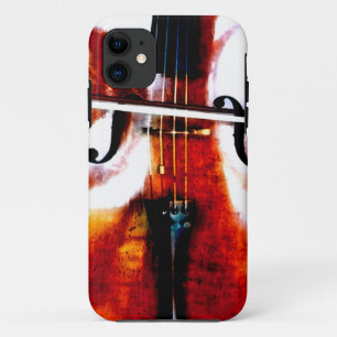 Cello Music is Life Beautiful Artistic iPhone 11 Case