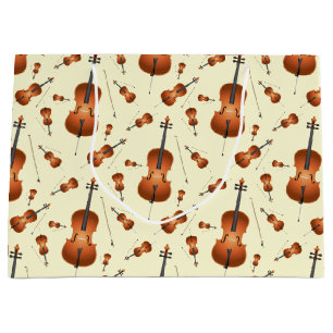 Cello Musician Music Teacher String Orchestra Large Gift Bag