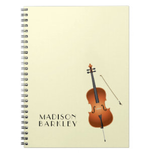 Cello Musician Music Teacher String Orchestra Notebook