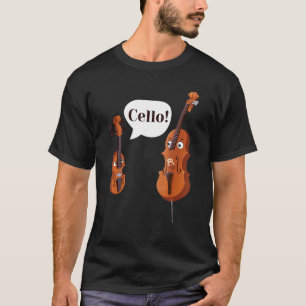 Cello Player Cellist Orchestra Musician Classical T-Shirt