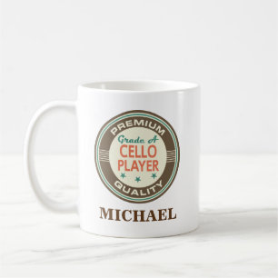 Cello Player Personalised Office Mug Gift