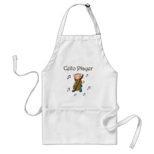 Cello Player Tshirts and Gifts Standard Apron