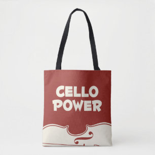 Cello Power Tote Bag