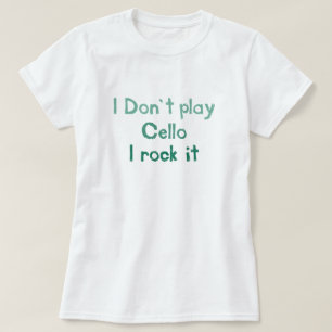 Cello Rock It T-shirt - Ladies