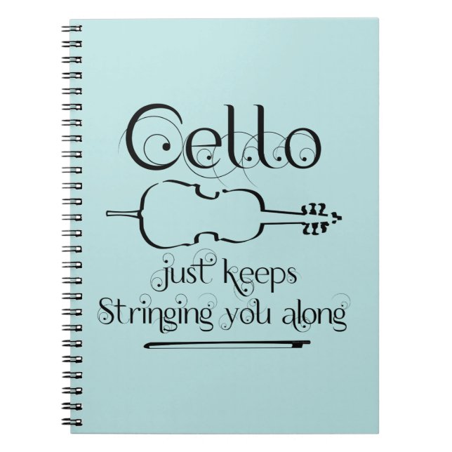 Cello String Along Notebook (Front)