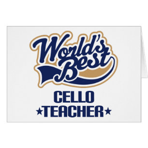 Cello Teacher Gift