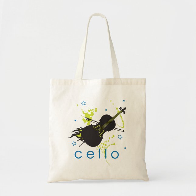Cello Tote bag (Front)