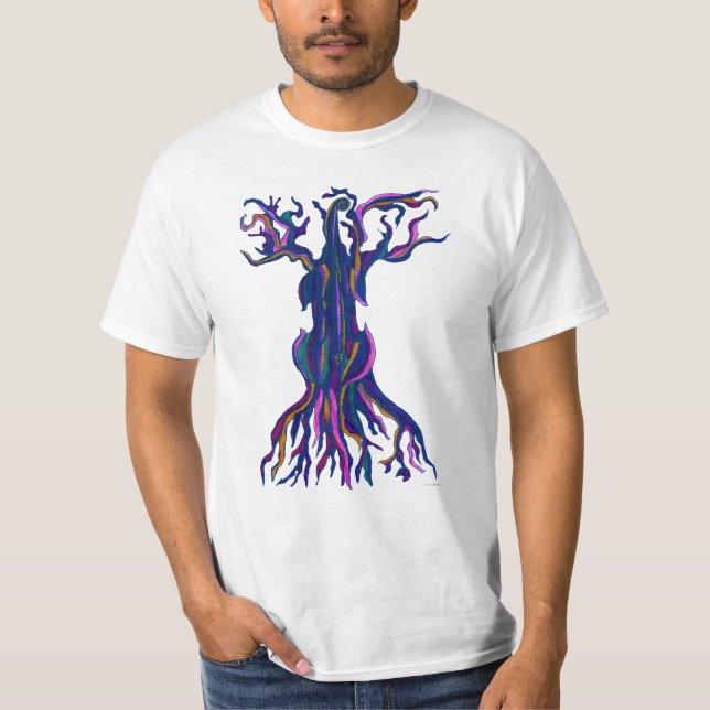 Cello Tree Blue T-Shirt (Front)