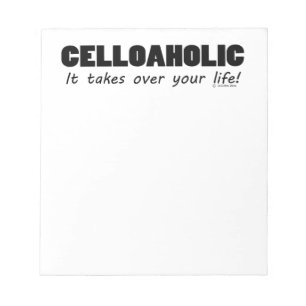 Celloaholic Life Notepad