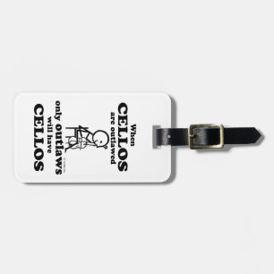 Cellos Outlawed Luggage Tag