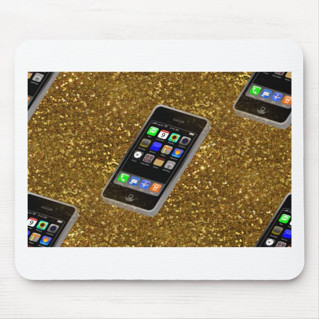 cellphone bling mouse pad (Front)