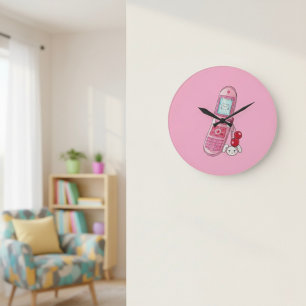 Cellphone Round Clock