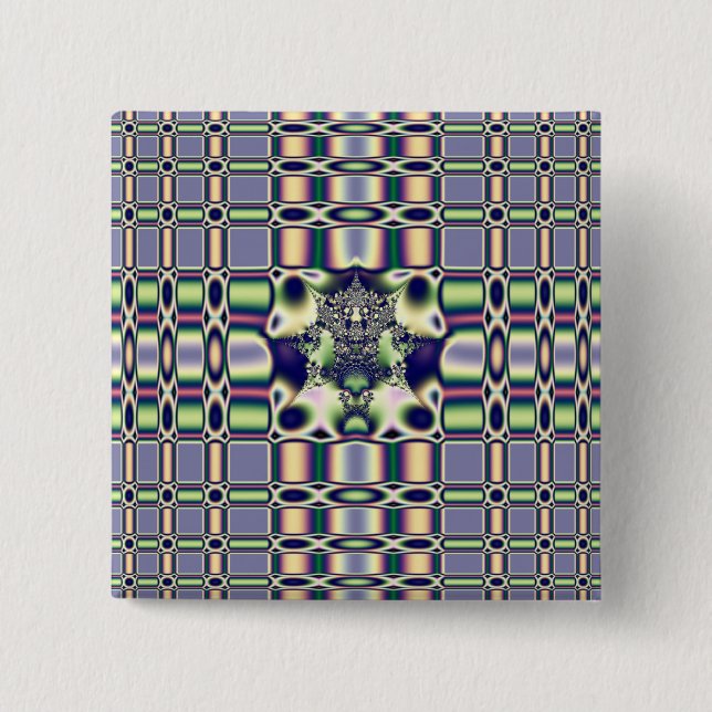 Cells 15 Cm Square Badge (Front)