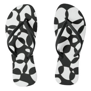 Cells Abstraction Black White Thongs