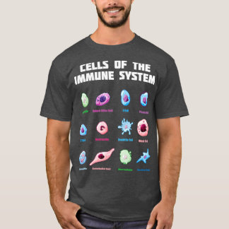 Cells Of The Immune System Biology Molecular Biolo T-Shirt
