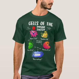 Cells Of The Immune Systems Biology Cells Science T-Shirt