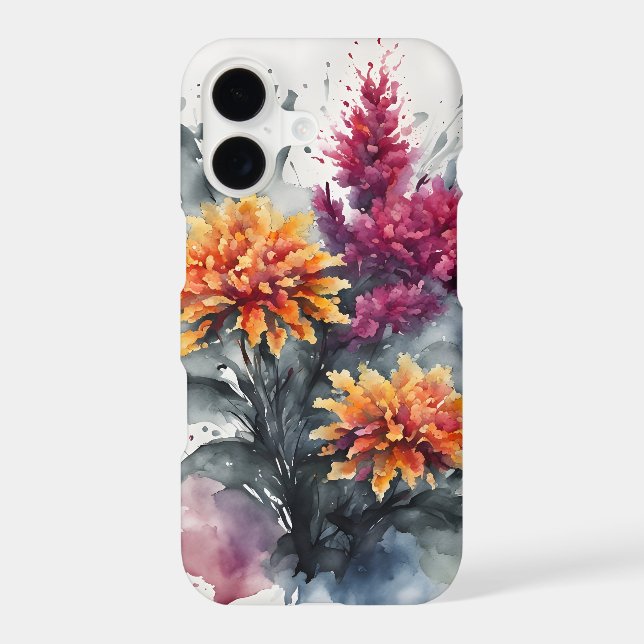 Celosia - Watercolor flowers (Back)