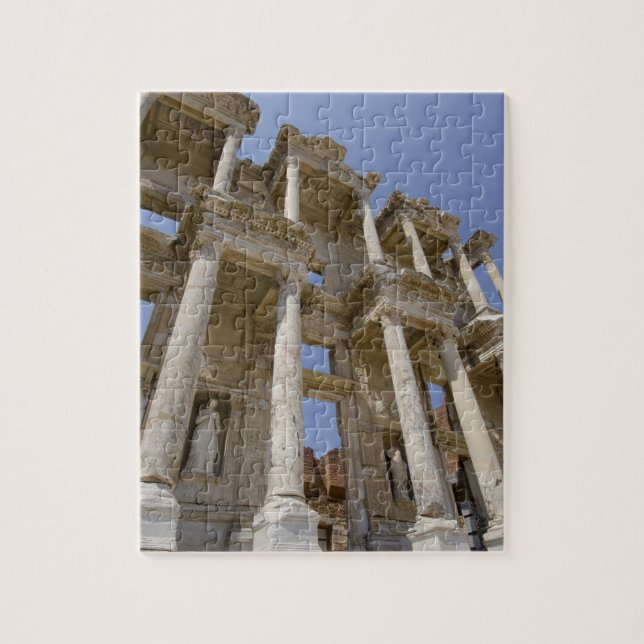 Celsus Library, built in AD 114-117 Jigsaw Puzzle (Vertical)