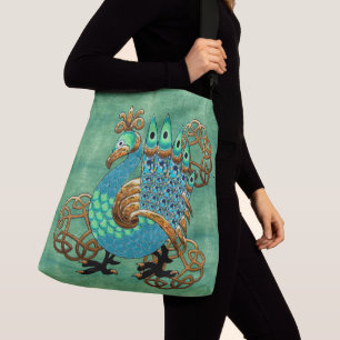 Celt and Feathers Crossbody Bag