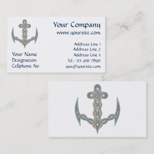 Celtic Anchor 1 Business Card