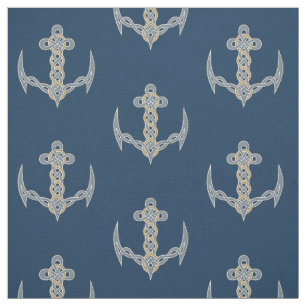 Celtic Anchor 1 Pattern Fabric