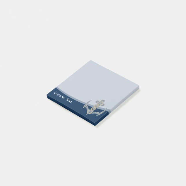 Celtic Anchor 1 Post-it Notes (Angled)