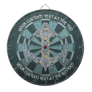 Celtic Anchor Dart Board