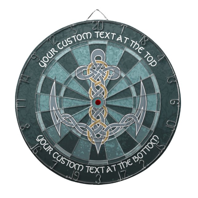 Celtic Anchor Dart Board (Front)