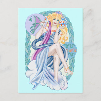 Celtic Aquarius Postcard