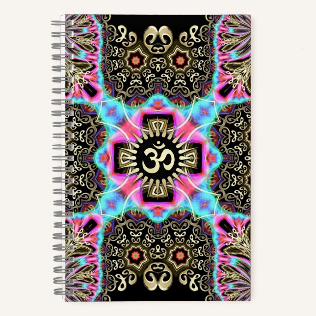 Celtic Arabesque Art Fusion Gold OM Journals (Front)