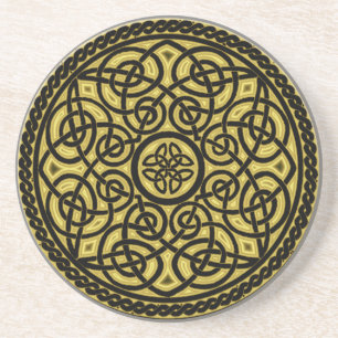 celtic art coaster