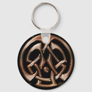 Celtic Art Design Key Ring
