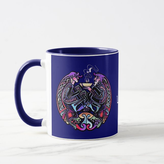 Celtic Art Design Mug (Left)