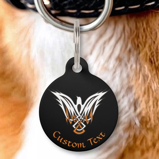 Celtic Bird Pet ID Tag (Creator Uploaded)