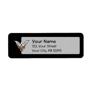 Celtic Bird Return Address Label