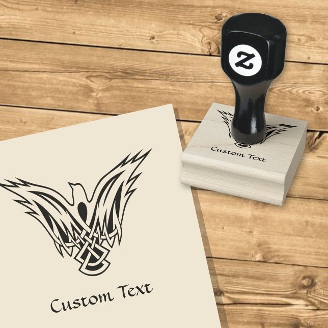 Celtic Bird Rubber Stamp (Creator Uploaded)