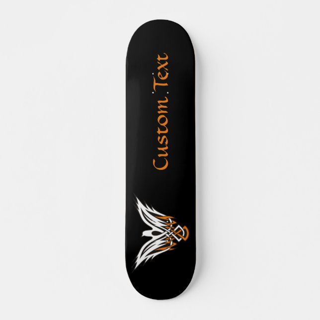 Celtic Bird Skateboard (Front)