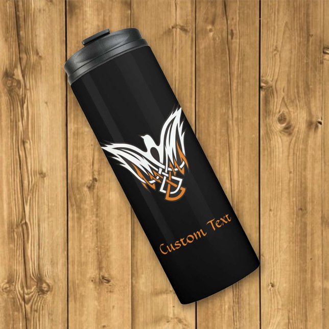 Celtic Bird Thermal Tumbler (Creator Uploaded)