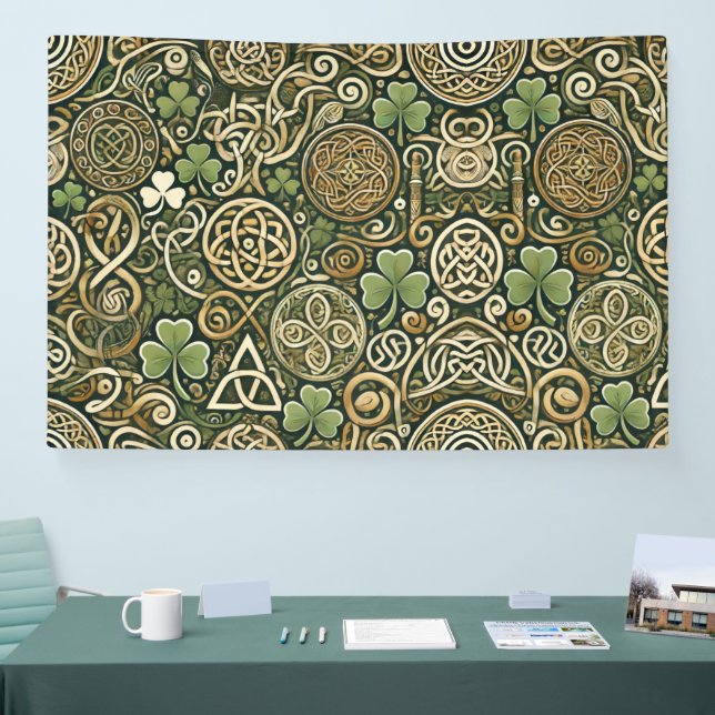 Celtic Bloom Banner (Tradeshow)