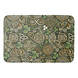 Celtic Bloom Bath Mat