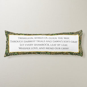 Celtic Bloom Body Cushion
