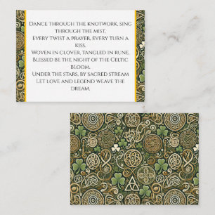 Celtic Bloom Business Card