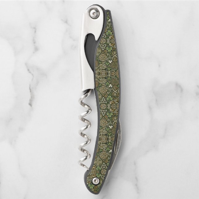 Celtic Bloom Corkscrew (Front)