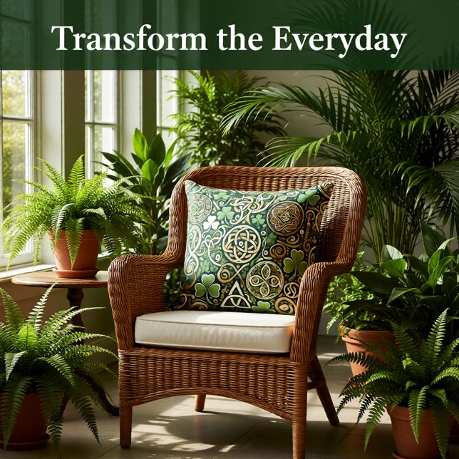 Celtic Bloom Cushion (Creator Uploaded)