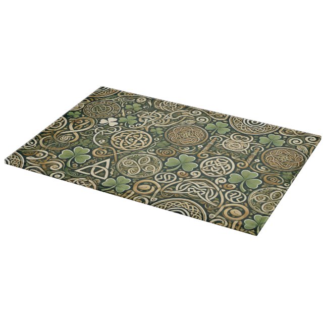 Celtic Bloom Cutting Board (Corner)