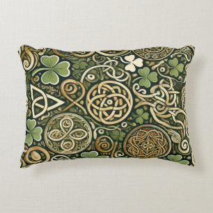 Celtic Bloom Decorative Cushion