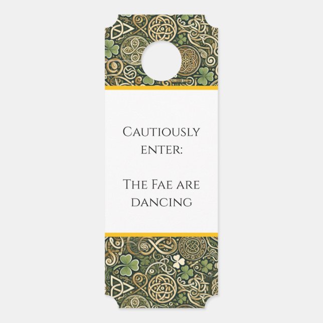 Celtic Bloom Door Hanger (Front)